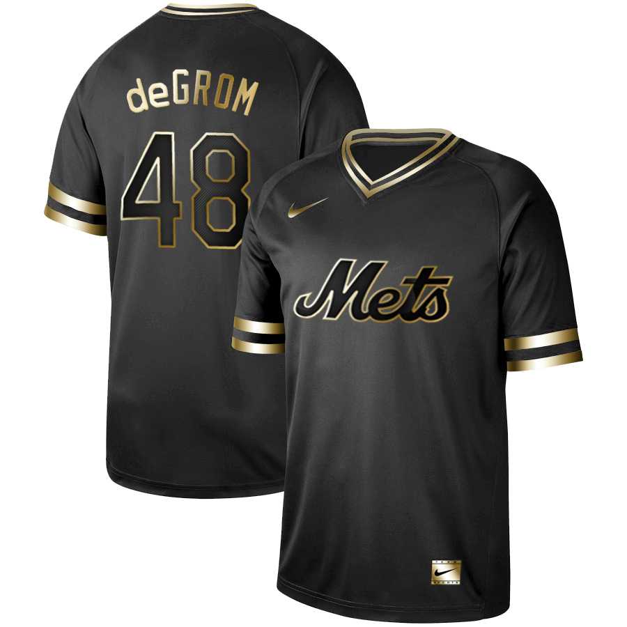 Mets 48 Jacob deGrom Black Gold Nike Cooperstown Collection Legend V Neck Jersey Dzhi,We sell and wholesale Mets 48 Jacob deGrom Black Gold Nike Cooperstown Collection Legend V Neck Jersey Dzhi on line form chian!